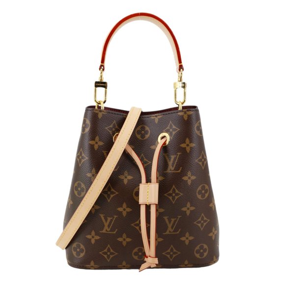 Pre-Owned Louis Vuitton Neonoe BB Monogram Canvas Bucket Bag Brown