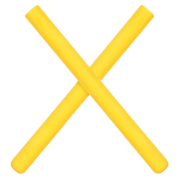 HONMEET Silicone Drumstick Caps 2 Pieces Drumstick Accessories 6.2 x 0.5 Inch Protective Covers for Drummers