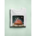 thumbnail image 3 of Pastell The Wish Sweatshirt Womens -Charlotte Bird Designs, Female Casual Fit, 3 of 4
