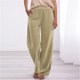 thumbnail image 1 of WILLBEST Pantalones Casuales de Mujer para Uso Diario: Pantalones Largos Versátiles Diseñados para Brindar Comodidad, Moda y Fácil Cuidado, Ideales para Combinar con Camisetas En Verano. Extra Grande, 1 of 4