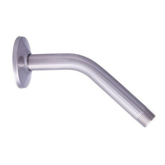 Dyconn Faucet 7.25'' Angled Shower Arm with Flange