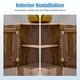 thumbnail image 5 of 4Pcs Bisagras de Puerta de Cierre Automático, 1.5" Bisagra de Resorte de Acero Inoxidable 304, Interior, 5 of 6