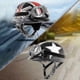 thumbnail image 2 of Motorcycle Helmet Open Face Half Helmets With Goggles Visor Scarf, 2 of 4