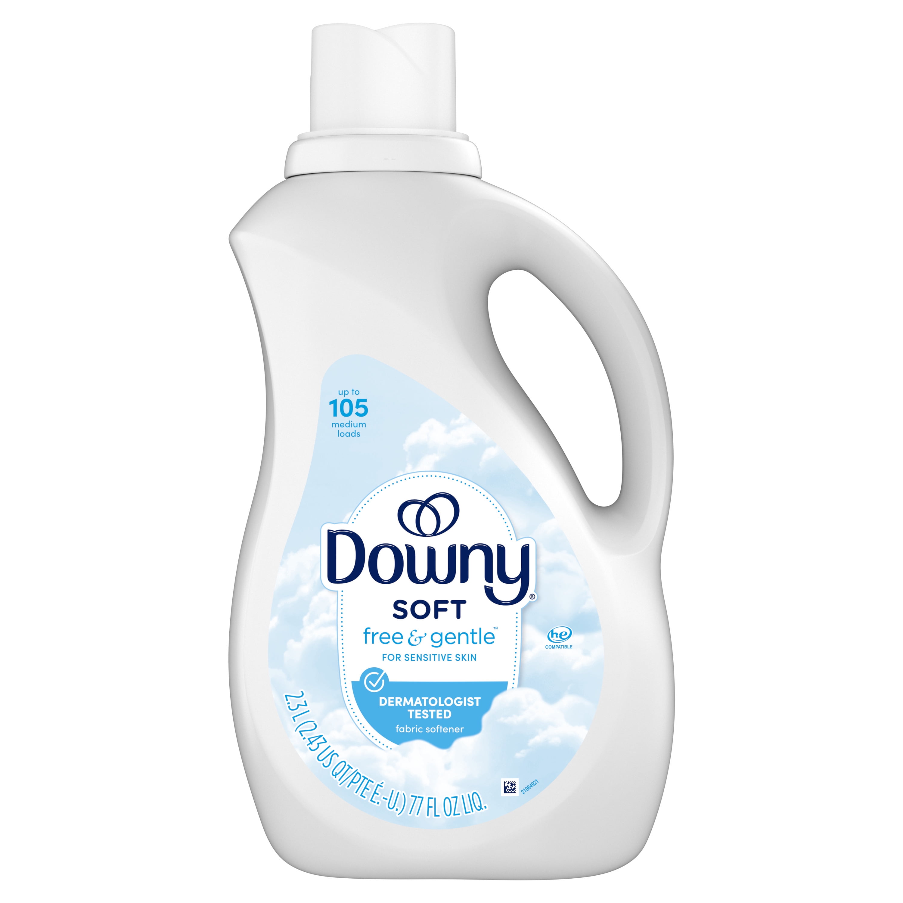 Downy Free & Gentle HE Compatible Ultra Liquid Fabric Softener - Thumbnail 5