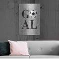 thumbnail image 6 of Luxe Metal Art 'Soccer GOAL' by Susan Ball, Metal Wall Art, 24"x36", 6 of 9