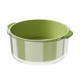 thumbnail image 1 of Double Layer Kitchen Drain Rack PET Dish Organizer for Washing Filtering and Drying Vegetables Fruits, 1 of 6