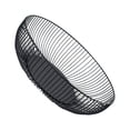 thumbnail image 1 of Moyic Frutero decorativo de Metal calado negro de moda, capacidad grande moderna y minimalista Almacenamiento y organización del hogar, 1 of 6