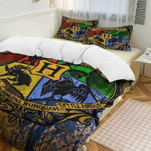 A2963 Bed Sheets Harry Potter Bedding Set Duvet Cover Set Ing Cartoon Theme Children's Room Bed Sheets Iip2963