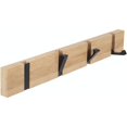 thumbnail image 1 of Perchero de diseño elegante que ahorra espacio, perchero de pared con ganchos retráctiles multifuncionales para uso intensivo en la entrada, el pasillo y la oficina, 1 of 5