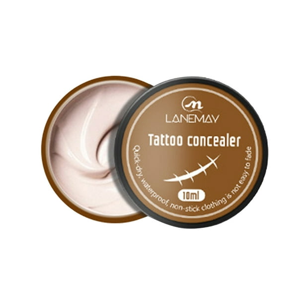 Fiudx Corrector En Crema Flawless Skin Coverup Pro, Fórmula Resistente Al Agua de Larga Duración, Mezcla Hidratante Natural, Ideal para Tatuajes y Vitíligo, para Ocasiones Especiales, 10 Ml, Apto par