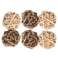 thumbnail image 2 of 6 bolas de hierba masticables para chinchilla, juguete para masticar para conejos, juguetes para masticar para conejos, juegos para conejos, juguetes pequeños para conejitos, 2 of 7