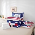 thumbnail image 6 of jejeloiu Happy Camping 7 Pieces Bedding Comforter Set,Camper Car Rv Full Bedding Set,Red Stripes Kawaii Stars Fitted Sheet Flat Sheet For Boyw Girls,Ultra Soft Home Decor Reversible, 6 of 8