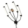thumbnail image 1 of FX-800II Four-Arm LED Video Lamp Fill Lights Bi-Color 3200-5500K Color Temperature Light Strips with Flexible Hoses LCD Screen Mobile Phone Holder for Live Streaming Studio Photographing, 1 of 7