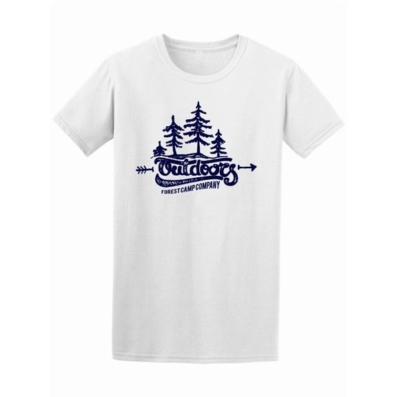 Outdoor Forest Camp Company Tee Men's -Image by Shutterstock