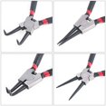 thumbnail image 4 of Glarks 4 Piece 7-Inch Internal/External Snap Ring Pliers Set, 4 of 7