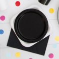 thumbnail image 2 of Unique Industries' Black Round 7" Dessert Plates, 24ct, 2 of 2