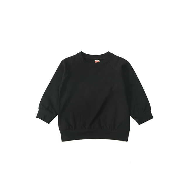 ZAXARRA Pulls Unis pour Bébés Garçons et Filles 1-6 Ans, Chandails en Molleton à Manches Longues et Col Rond, Vêtements d'Extérieur Chauds Printemps Automne