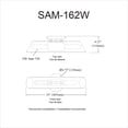 thumbnail image 3 of Dainolite  Samantha 2 Light Transitional Clear Luxury vanity lights  Modern Bathroom Vanity Light  LED Compatible, 3 of 3