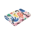 thumbnail image 6 of XMXT Throw Blanket, Vivid Multicolor Graffiti Machine Washable Blankets for Sofa, 60 x 50 inches, 6 of 9