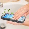 thumbnail image 2 of REQO Waterproof iPhone 13 Case - Full Protection iPhone 13 Waterproof Phone case 6.1 Inch Shockproof Dustproof with Built in Screen Protector and Lanyard (Black), 2 of 7