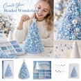 thumbnail image 2 of Dreamy Beaded Christmas Tree DIY Kit, Complete and Practical Handmade Ornament Making Set for The Upcoming 2026 Holiday Season (Blue), 2 of 5