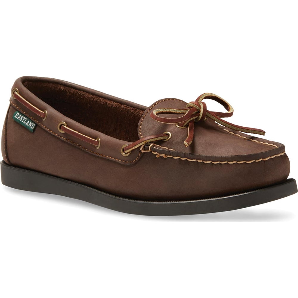 Eastland Women's Eastland Yarmouth Bomber Brown Leather 9.5 M