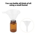 thumbnail image 4 of Botella de subenvasado con pipetas de vidrio, dispensador de viaje reutilizable de 1-2ml, contenedor de cosméticos para el hogar, champú, Almacenamiento y organización del hogar Marron oscuro 2ml Matsuzay  HA064731-04, 4 of 6