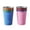 Rainbow (6Pack ), variant on Sidagar 12 oz Stainless Steel Cups Metal Shatterproof Stackable Pint Drinking Glasses, 6 Pack Rainbow