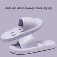 thumbnail image 5 of Leozcaa Shower Shoes Quick Dry Non-Slip Bathroom Slippers for Men Women Dorm Home Slides House Slippers, 5 of 6