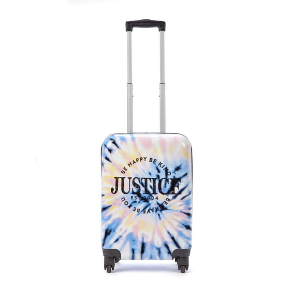 JUSTICE™ BRAND GIRLS TIE DYE PASTEL HARD SHELL 20" LUGGAGE