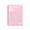 Pink, variant on LJMsdf A5 Thick Coil Lined Notebook 120 Pages Colorful Plastic Cover Student Excerpt Notebook 7.99×5.5in