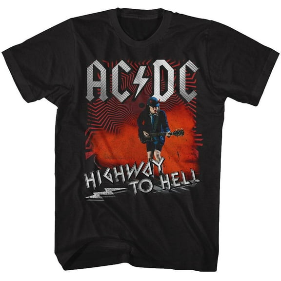 AC/DC Highway To Hell Black Adult T-Shirt