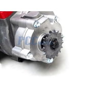 49cc Complete Engine 2 Stroke Super Bike Electric Pull Start Red En04r
