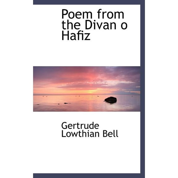 Poem from the Divan O Hafiz (Hardcover)
