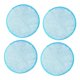 thumbnail image 5 of Juego de 4 cabezales de repuesto para mopa giratoria, almohadillas para mopas eléctricas, para suelos redondos azul, 5 of 9