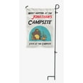 thumbnail image 4 of Printtoo White Custom Garden Summer 12.5x18 Inches Double SidedFlagsDouble Sided CampFlagCampsiteFlagPersonalized Camping Flags, 4 of 4