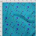 thumbnail image 4 of oneOone Polyester Spandex Medium Blue Fabric Halloween Fabric For Sewing Printed Craft Fabric By The Yard 56 Inch Wide, 4 of 4