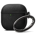 thumbnail image 1 of Funda Spigen Urban Fit para AirPods 4 (2024) con mosquetón negra, 1 of 7