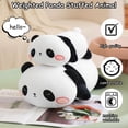 thumbnail image 2 of Peluche de panda pesado SQEQE, 2 of 7