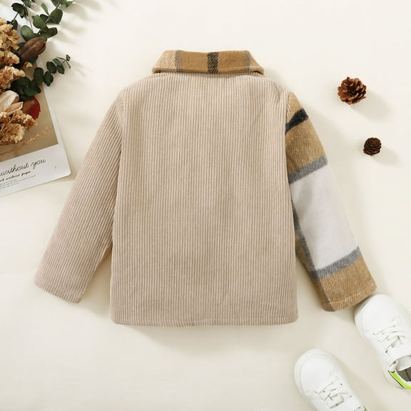 Aayomet Toddler Boys Winter Coat Toddler Kids Baby Boys Girls Winter Warm Jacket Dinosaur Cartoon Coats Hooded Padded 4t Toddler Winter Coat,Khaki 2-3 Years