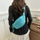 thumbnail image 4 of Bolso bandolera informal sencillo para mujer, bolso de pecho cruzado, bolso informal para mujer, nuevo estilo de primavera 2025, bolso de cintura deportivo de nicho., 4 of 5