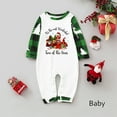 thumbnail image 5 of Matching Christmas Pajamas for the Whole Family Joyful Holiday Truck Design Available in Sizes NB to 6XL, 5 of 7