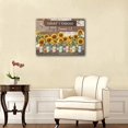 thumbnail image 4 of Inspirational Canvas Wall Art Sunflower Wall Decor Motivational Quotes Canvas Picture Today I Choose Joy Bird Decor Artwork for Living Room Home Decoration Framed Ready to Hang 12" x16", 4 of 6