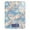 Peach and Blue Rhombus, variant on High Precision Digital Kitchen Scale Tempered Glass Food Scale Multifunction Scale Small Kitchen Appliances Blue Tie-dye Pattern