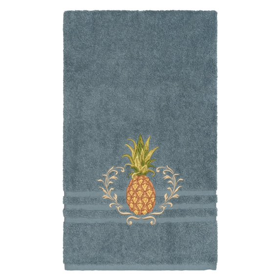 Linum Home Textiles Welcome Turkish Cotton Embellished Bath Towel