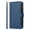 Deep blue, variant on Case for Samsung Note 10 Classic Leather Phone Case with Detachable Wrist Strap Zipper Pocket Card Holder Kickstand Support Wireless Charging Shockproof Cover