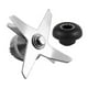 thumbnail image 1 of Quality Stainless Steel Silver&Black Blade & Drive Socket Combo Kit for Blender Parts, 1 of 5