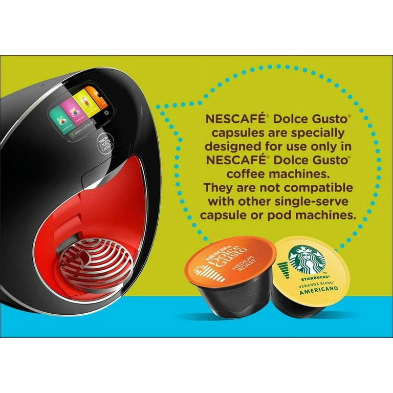 Dolce Gusto Starbucks Coffee, Latte Macchiato, Packaging May Vary