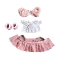 thumbnail image 1 of Ropa de Muñeca Baoblaze 15 cm Vestido Rosa Accesorios de Muñeca, 1 of 8