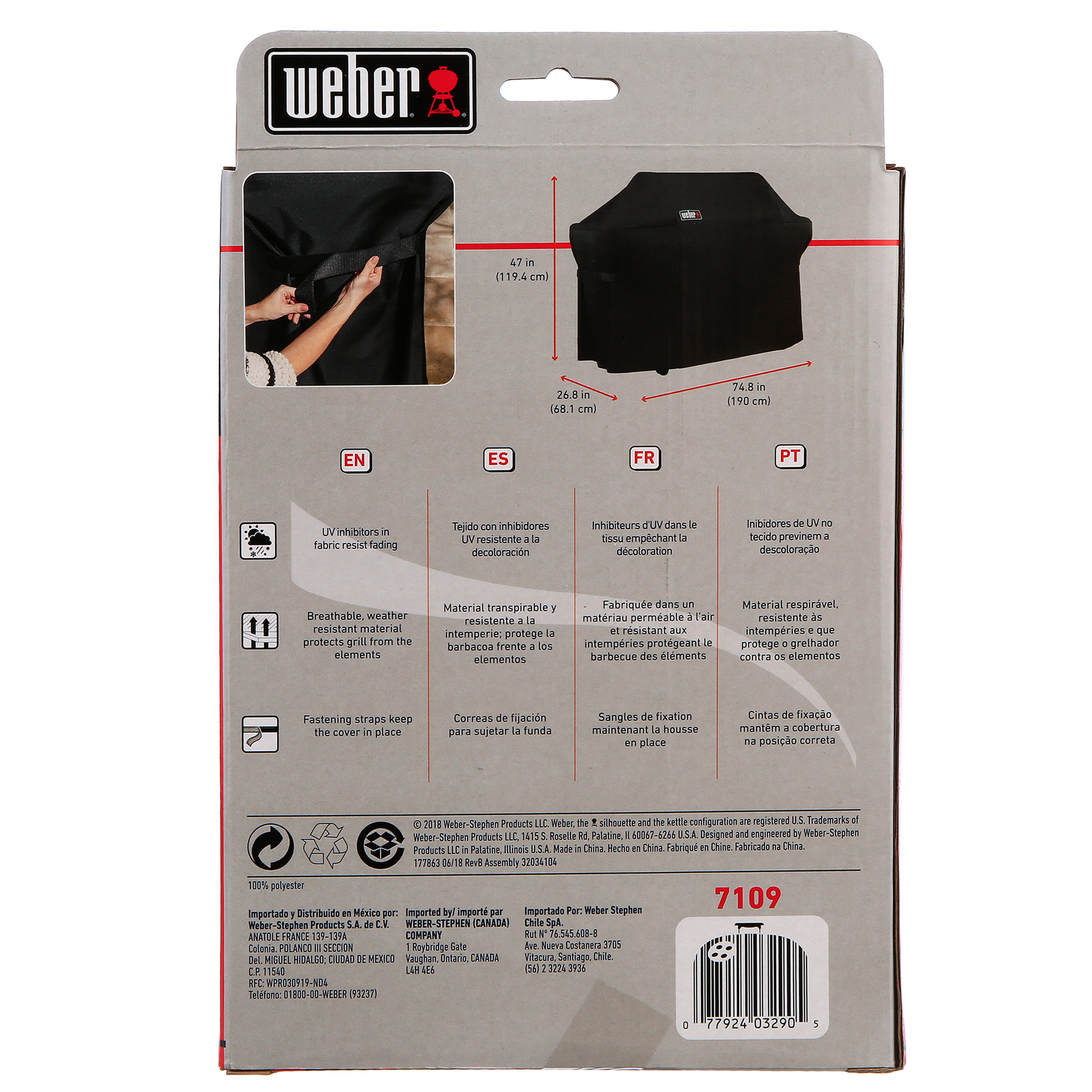 Weber Summit 600 Series Premium Grill Cover - image 5 of 8